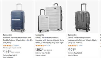 Samsonite Omni PC Hardside Spinner Carry-On In Cheap price